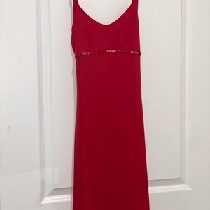 Versace Scarlet Sleeveless Gown